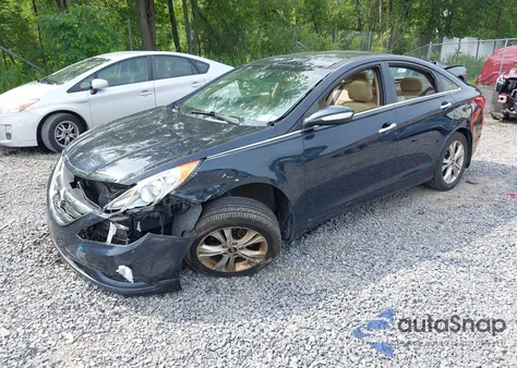 2013 Hyundai Sonata Limited из США, поврежденный, VIN 5NPEC4AC6DH635309